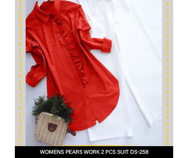 Womens Pears Work 2 Pcs Suit DS-258 Womens Pears Work 2 Pcs Suit DS-258